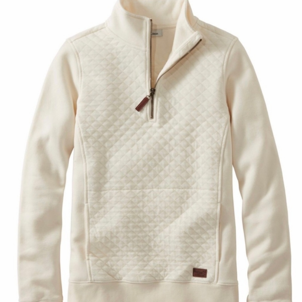 L.L. Bean Quilted Pull Over